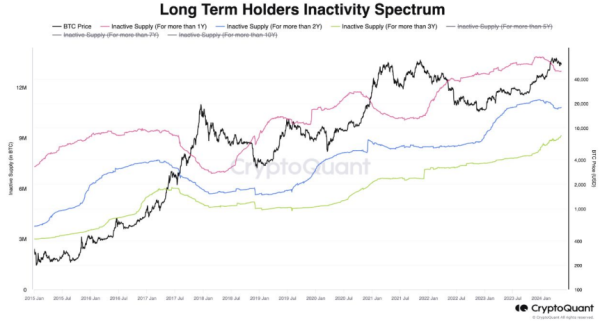 Bitcoin long-term holders resume accumulation for the first time since December: Bitfinex1