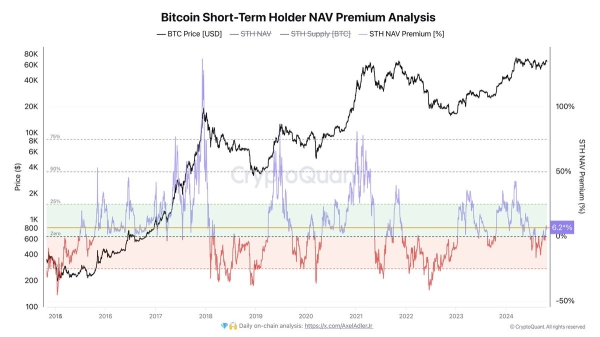 Bitcoin Bullish Outlook Confirmed By Critical Data – STH Overheating?0