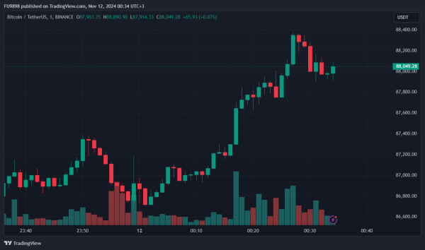 Bitcoin Breaks a Record Again: New ATH is $88,378 – Analyst Predicts How Long the Rally Will Continue0