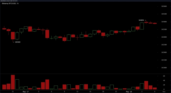 Bitcoin Price Watch: Market Hovers Below $104K as Traders Eye Breakout0