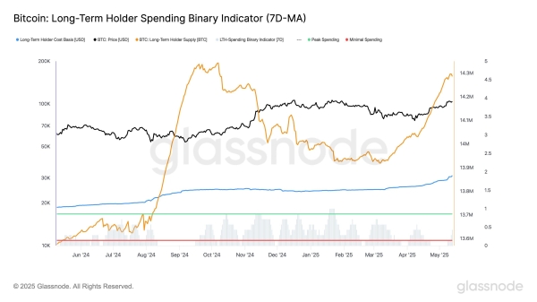 Bitcoin whales resume holding despite increased long-term holders' spending2